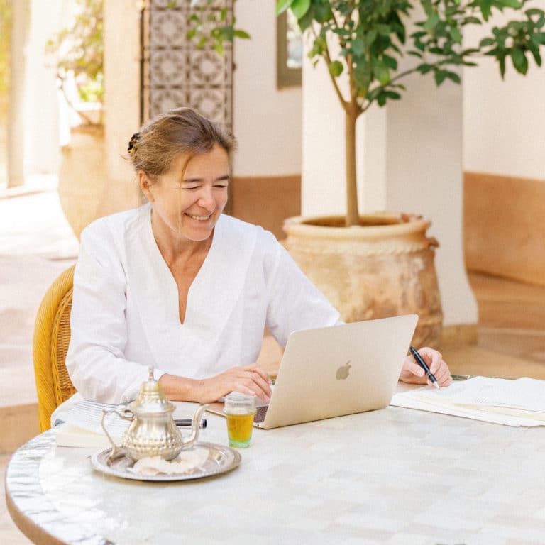 Valérie Gans, fondatrice de la maison d'édition Une Autre Voix