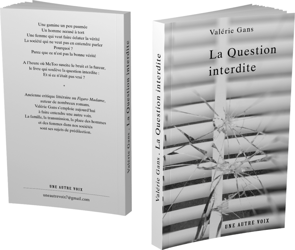 Livre "La Question Interdite" par Valérie Gans