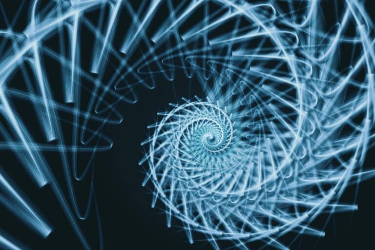 Une fractale en spirale