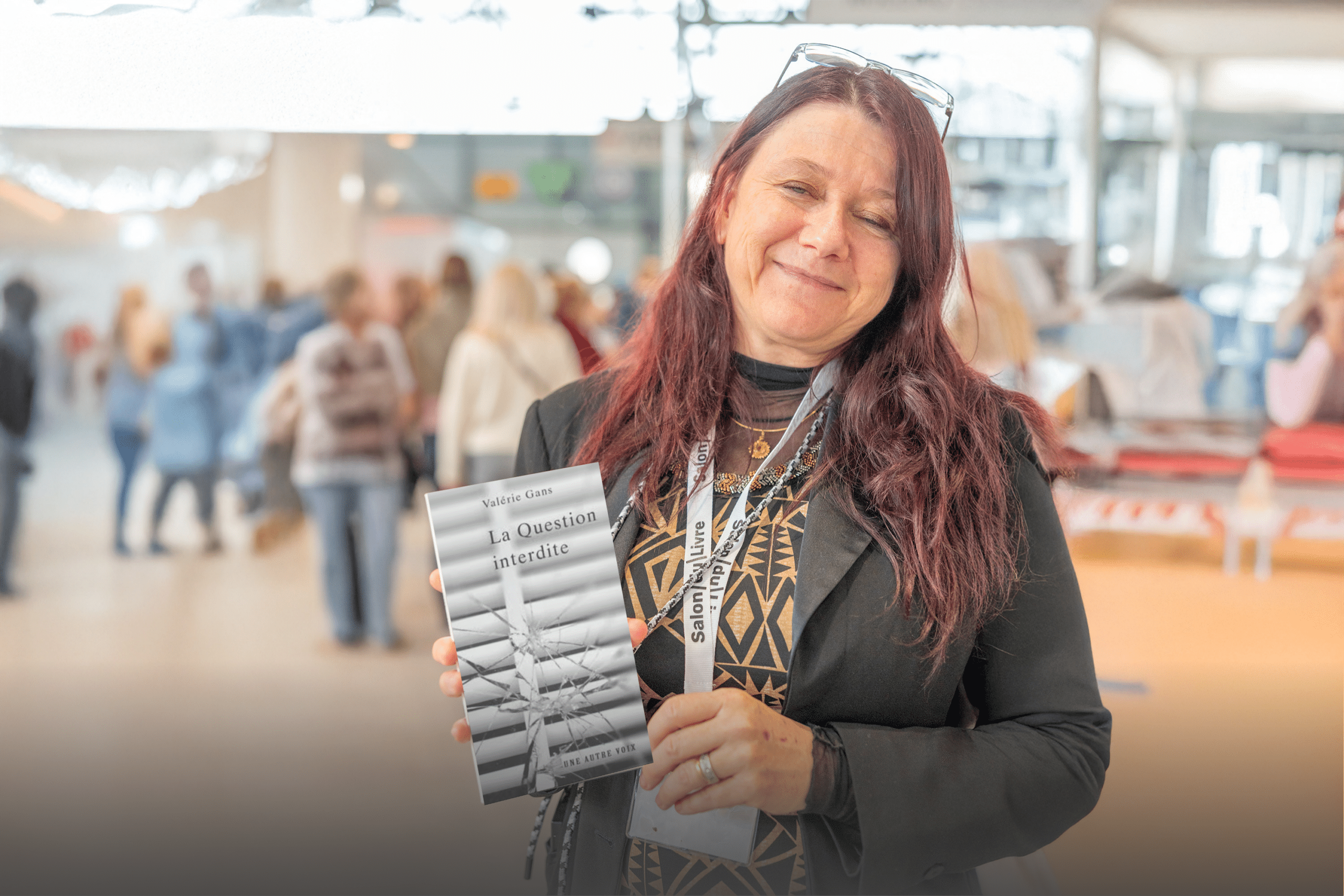 Malédicte lit La Question Interdite de Valérie Gans