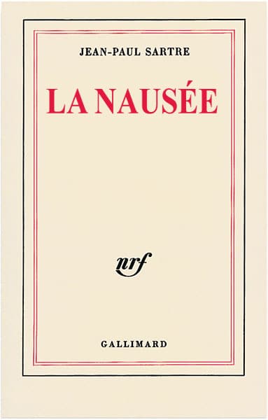 Couverture du livre La Nausée de Sartre