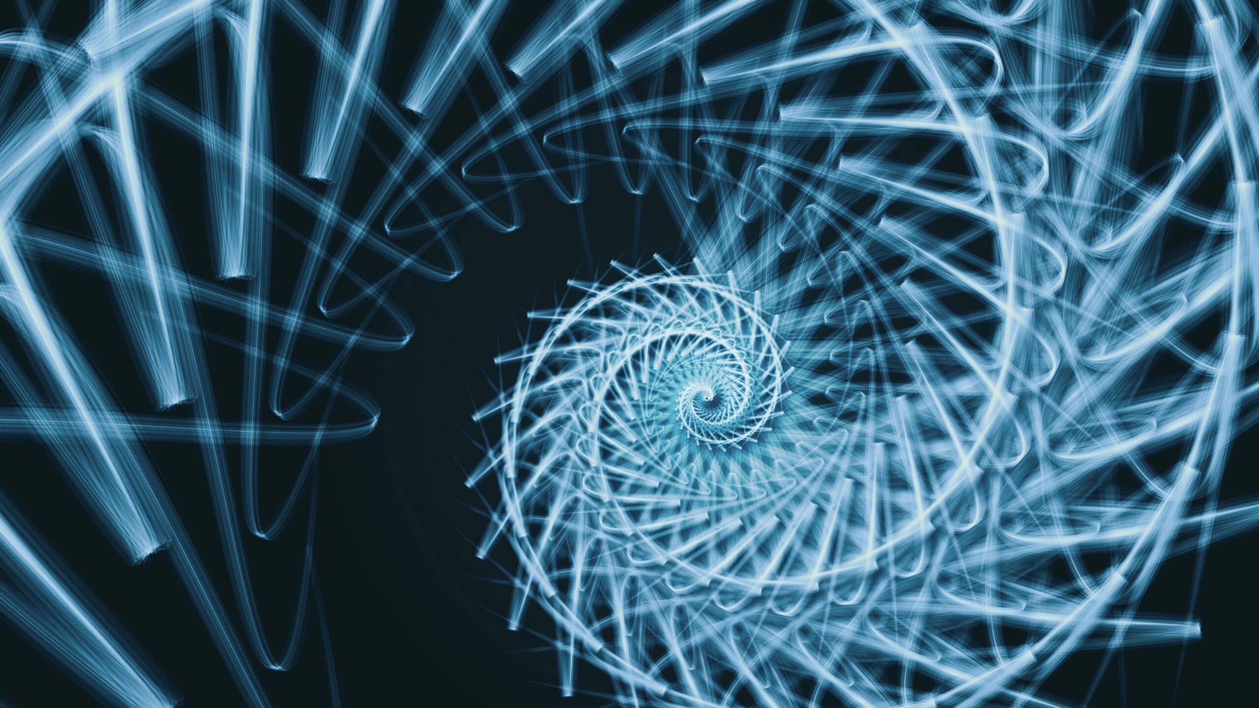 Une fractale en spirale