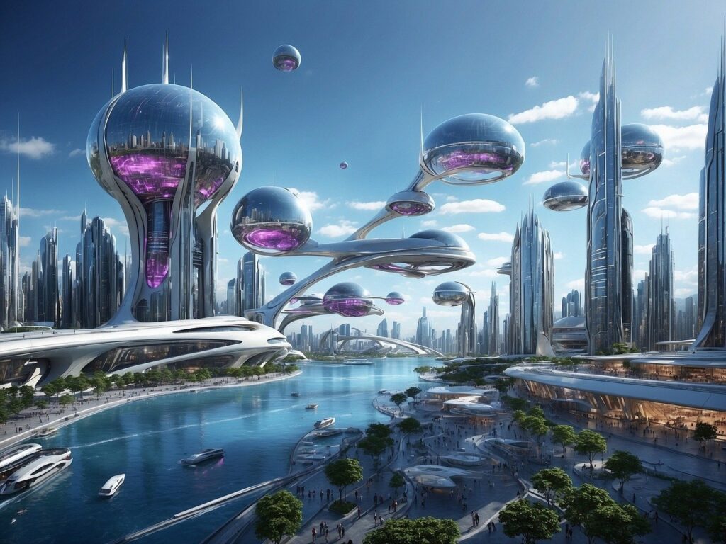 Ville de science-fiction