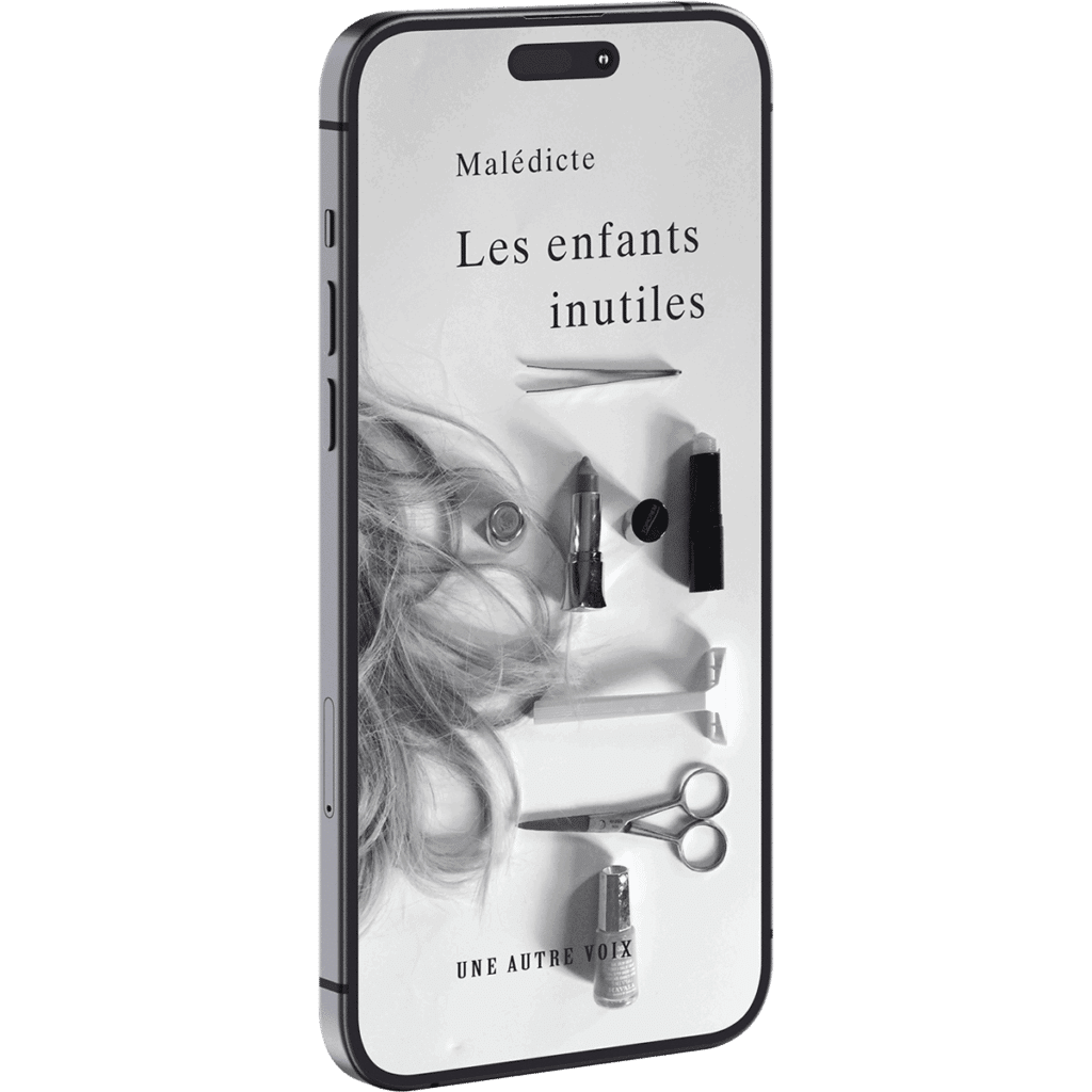 Version eBook numérique du livre "Les enfants inutiles" de Malédicte