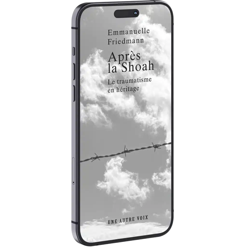 Version eBook numérique du livre "Après la Shoah" d'Emmanuelle Friedmann