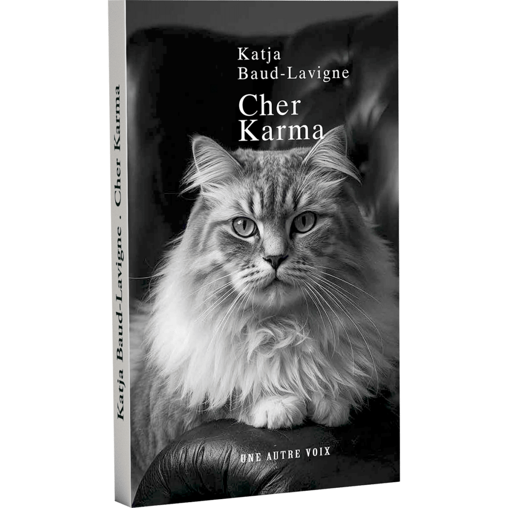 Couverture du livre "Cher Karma" de Katja Baud-Lavigne