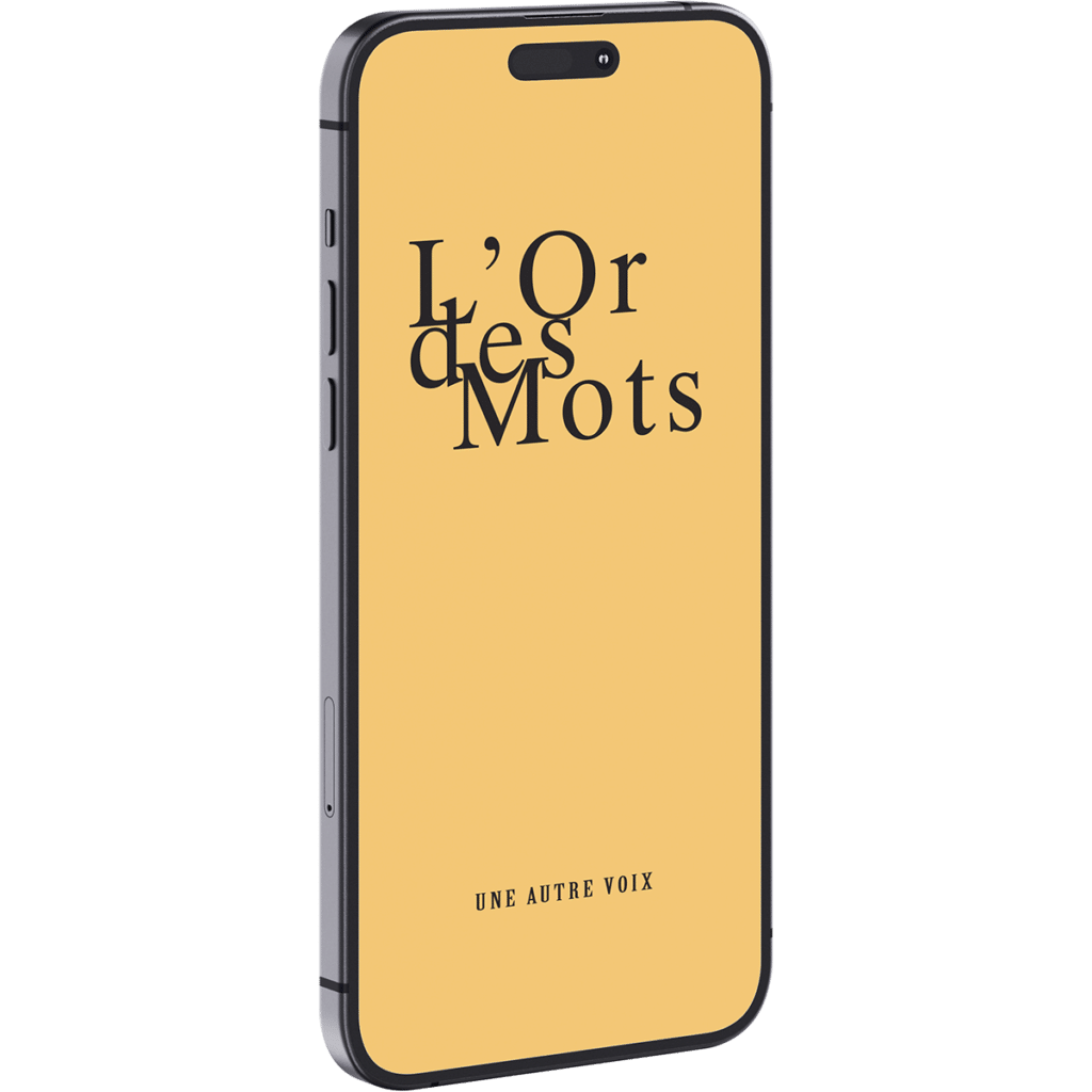 Version eBook numérique du livre "L'Or des Mots" de La Langue Française