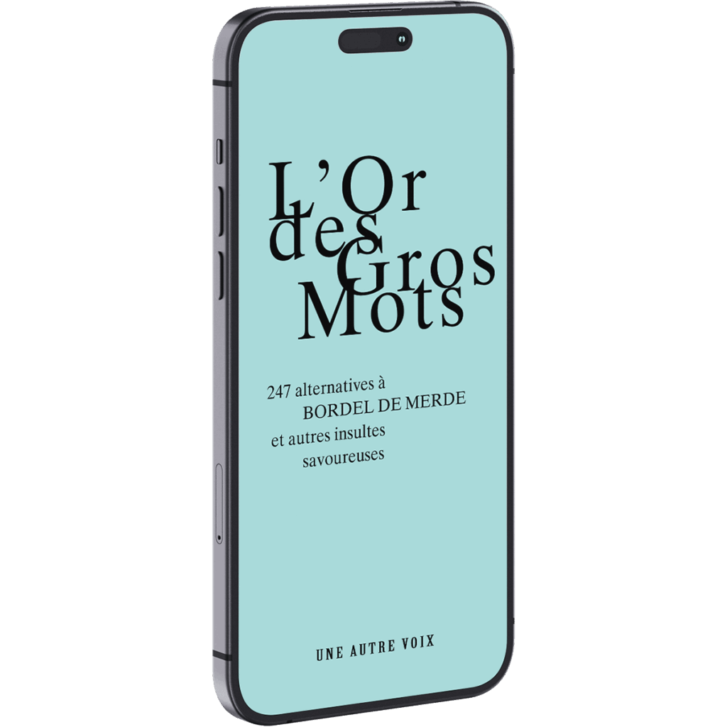 Version eBook numérique du livre "L'Or des Gros Mots" de La Langue Française