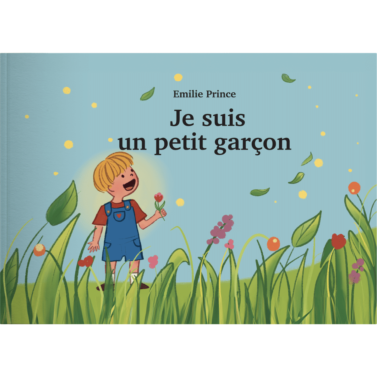 Couverture du livre "Je suis un petit garçon" d'Emilie Prince