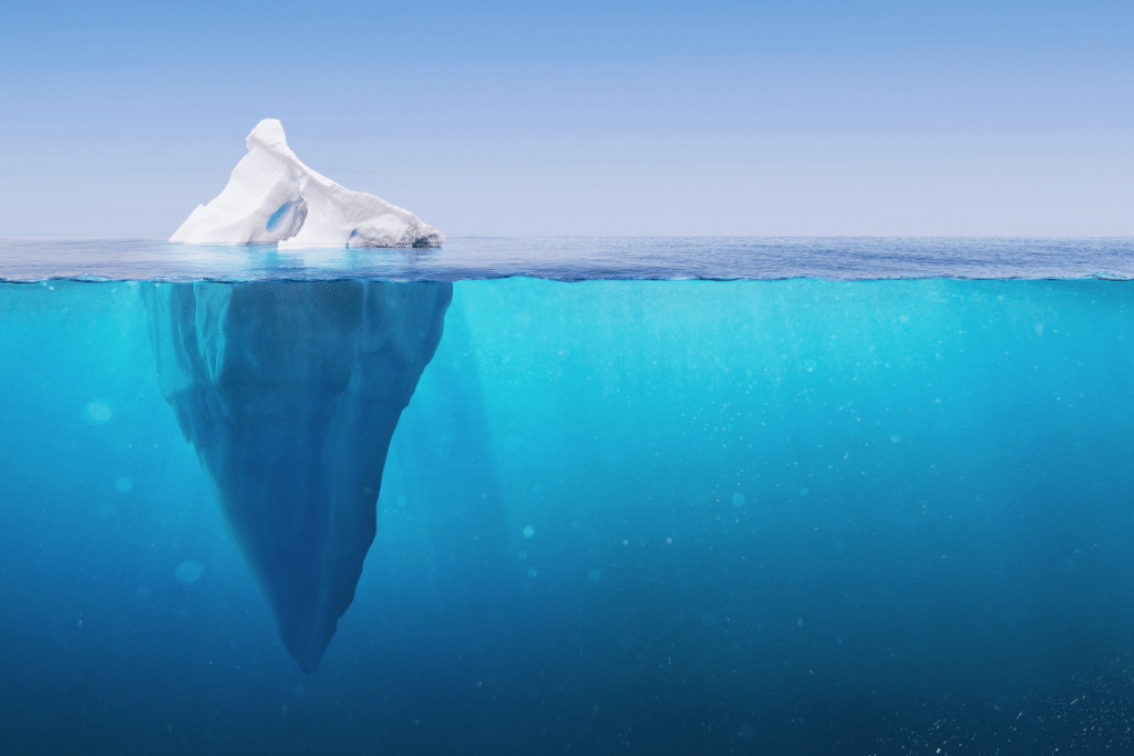 Un iceberg