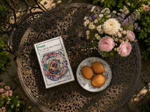 Le livre "Du Côté de Chez Swan" de Marcel proust vu par dessus