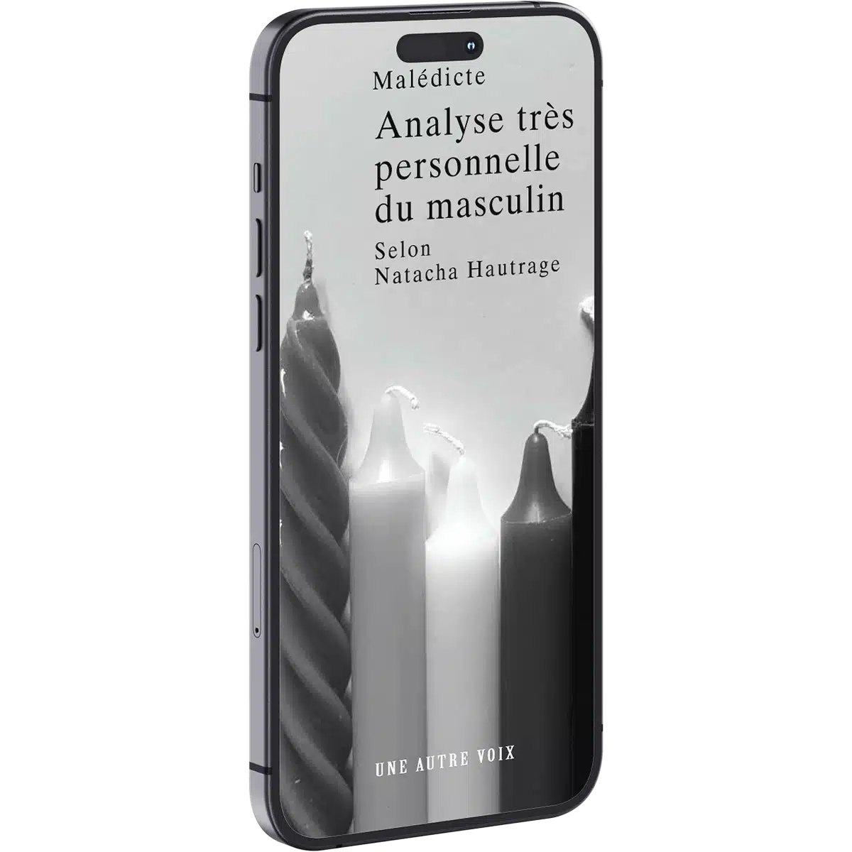 Ebook-Analyse-tres-personnelle-du-masculin-UAV E-book sur téléphone de l'Analyse très personnelle du masculin de Malédicte