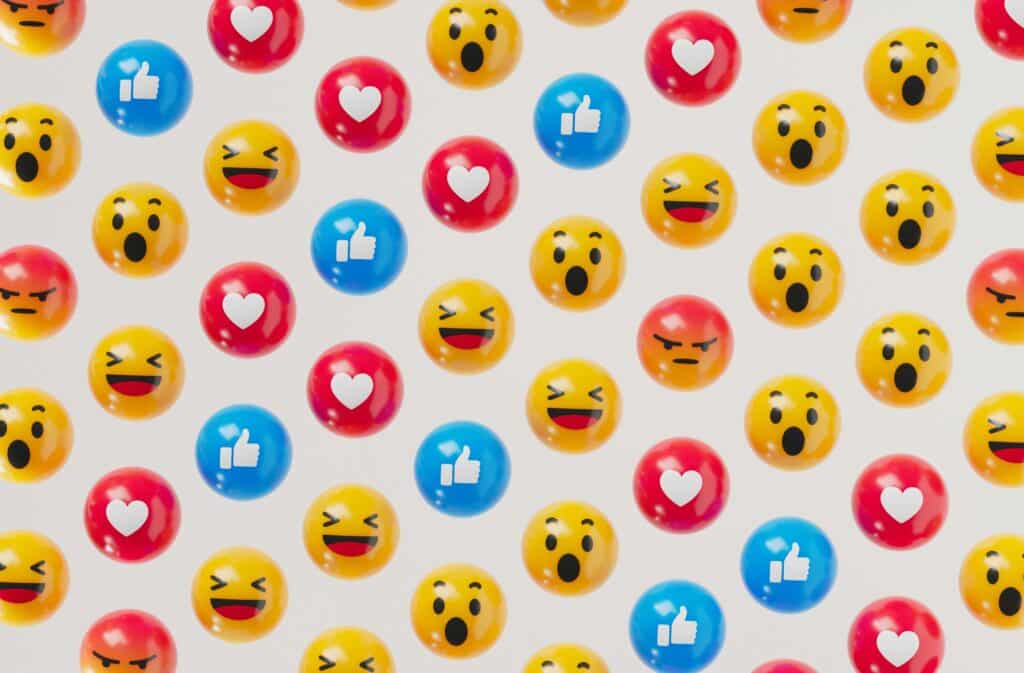 Plein d'émojis de toutes réactions possibles